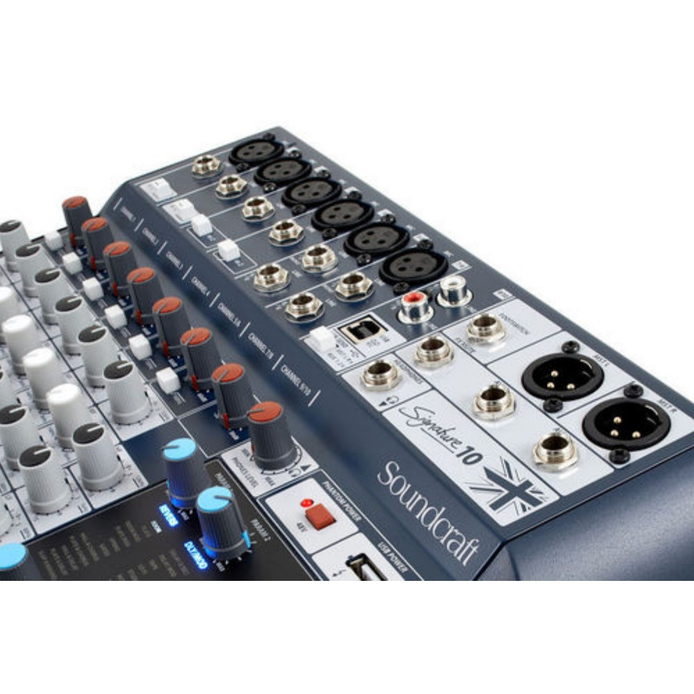 SOUNDCRAFT SIGNATURE 10 Lexicon FX USB Ableton Live 9 Lite Audio