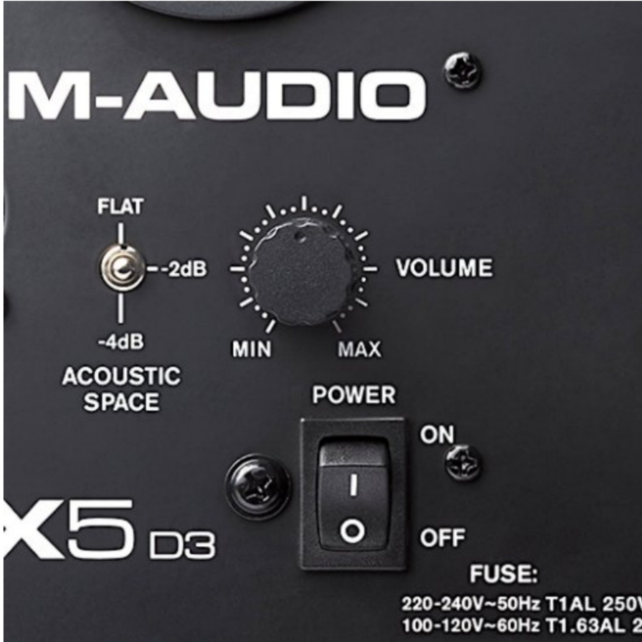 Pack de 2 M-Audio BX5 D3 Single - Enceintes monitoring actives 2 voies