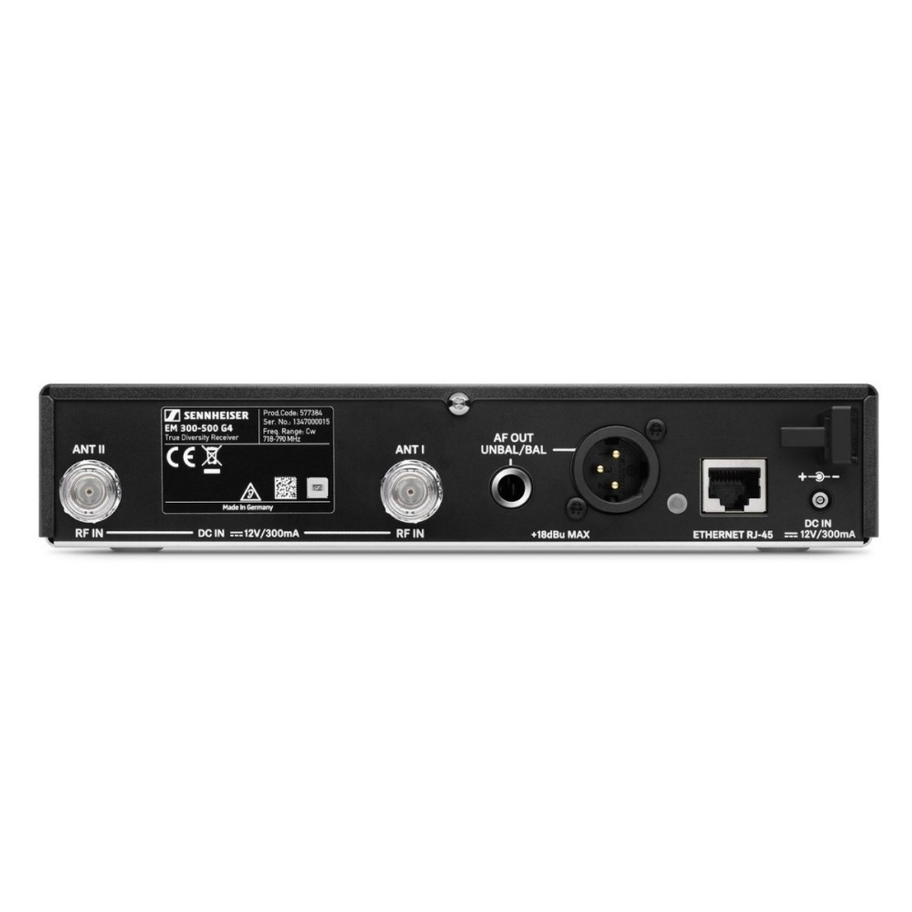 SENNHEISER EW 100 G4-Ci1 Guitar Wireless Rackmount System with