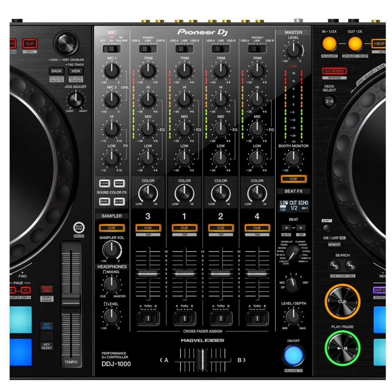 PIONEER DDJ-1000 4 Channel Rekordbox DJ Controller with 16 