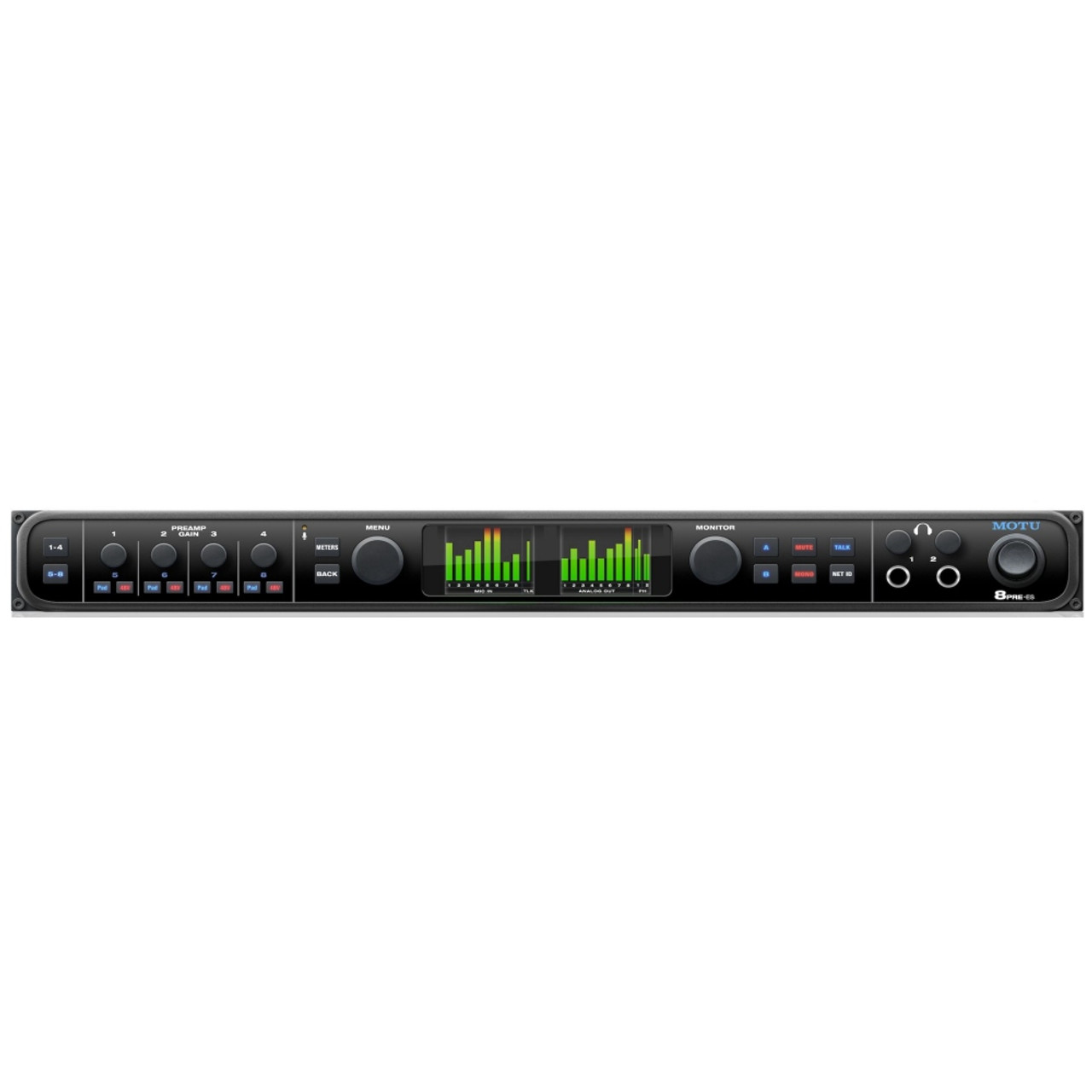 MOTU 8PRE-ES Thunderbolt / USB Rackmount Studio Audio Interface ...
