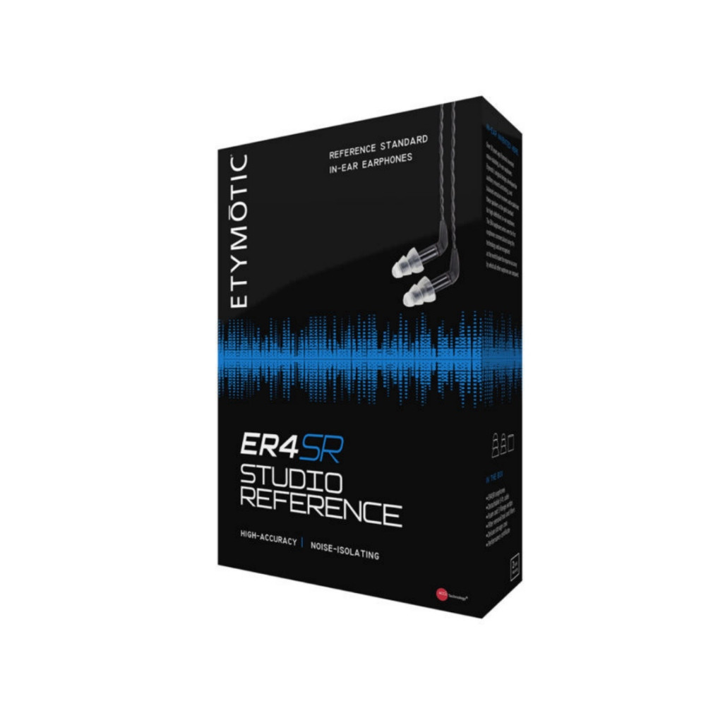 ETYMOTIC ER4SR Studio Reference In-Ear Monitor with Tips and Case