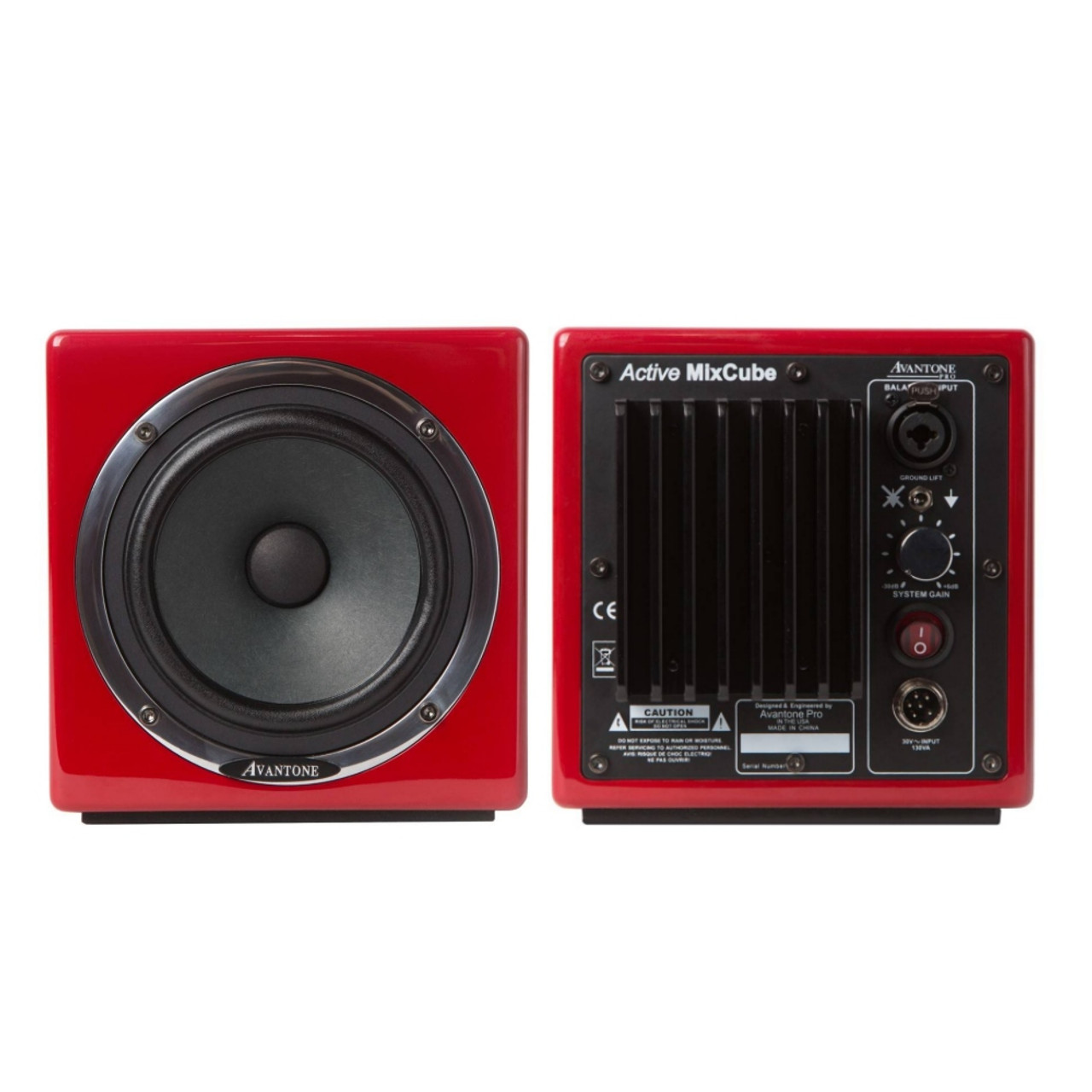 AVANTONE MIXCUBE ARED 10th Anniversary 120w Total Red Reference Monitor  Pair - LightingelStore