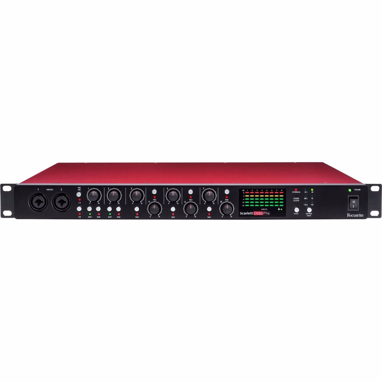 FOCUSRITE SCARLETT OCTOPRE 8 Channel Mic Preamp with ADAT