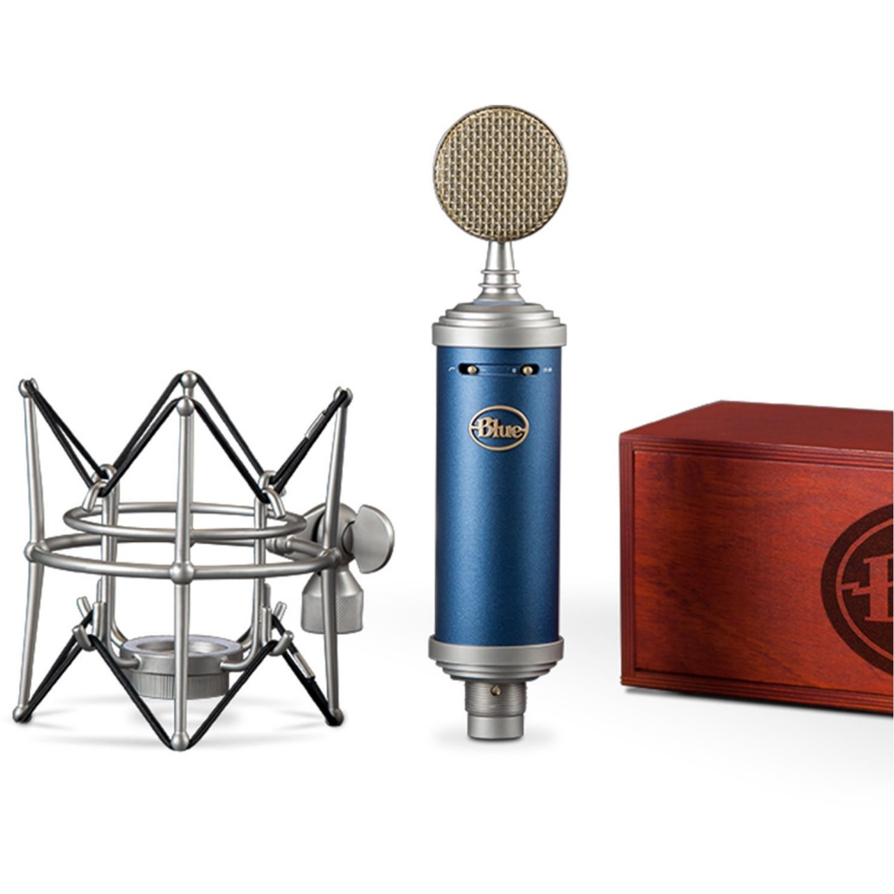 BLUE MICROPHONES BLUEBIRD SL Large Diaphragm Studio Mic with Built-in  Filter & Pad