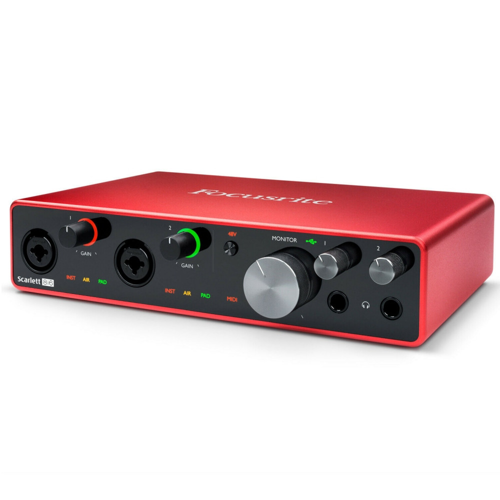 【ジャンク】Focusrite Scarlett 8i6 (Gen3) FOCUSRITE SCARLETT 8i6 (3rd Gen) Recording Studio USB Interface