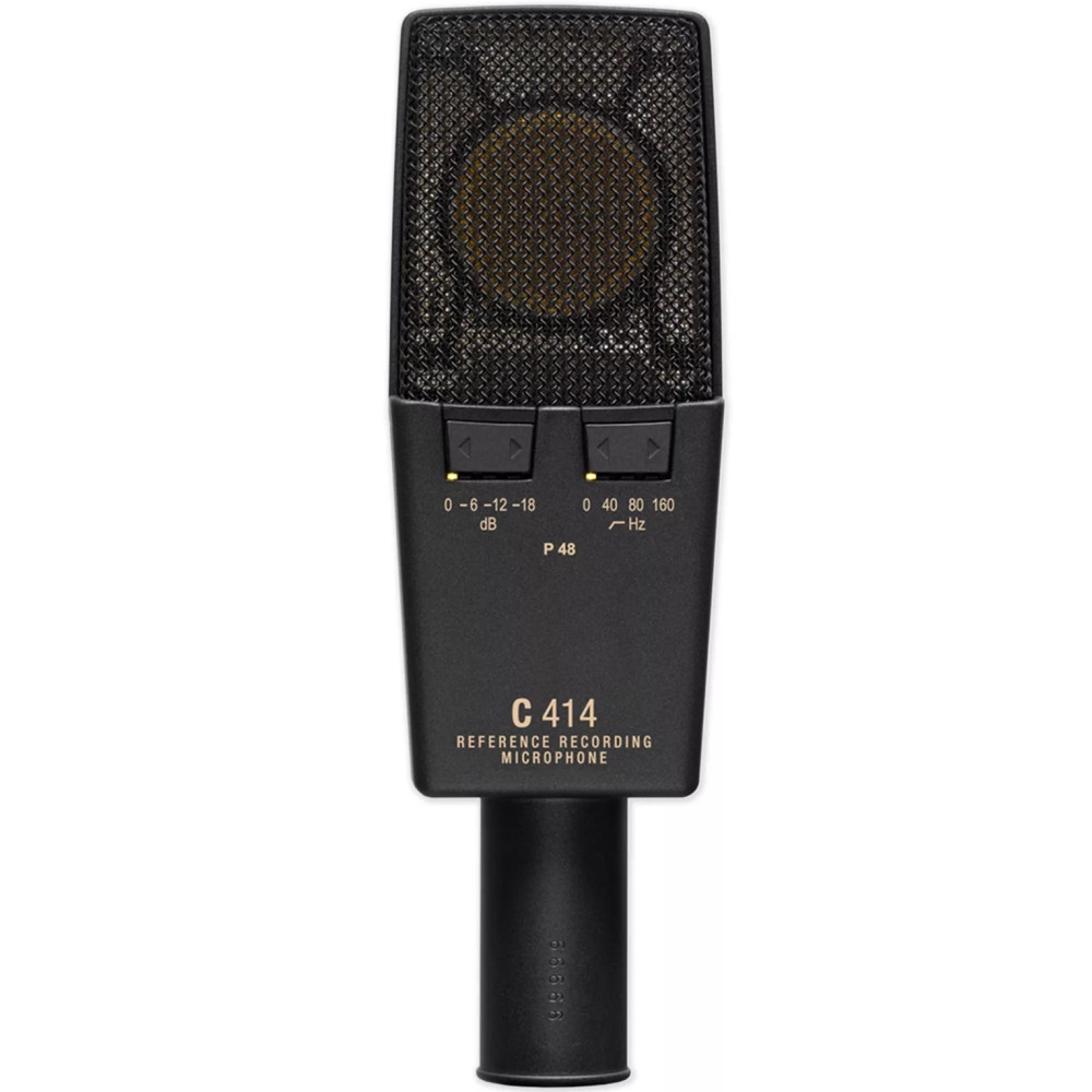 AKG C414-XLII Large Diaphragm Studio Mic with Pop Filter