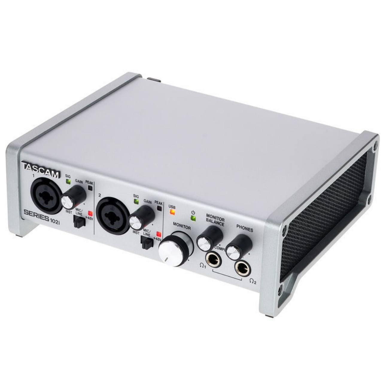 TASCAM SERIES 102i USB / Optical / MIDI 10x2 Digital Audio Interface with  Built-in FX and Software - LightingelStore