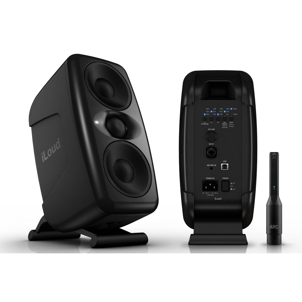 IK Multimedia / iLoud MTM Blackペア IK Multimedia iLoud MTM MKII Powered Studio Monitor Pair - Black