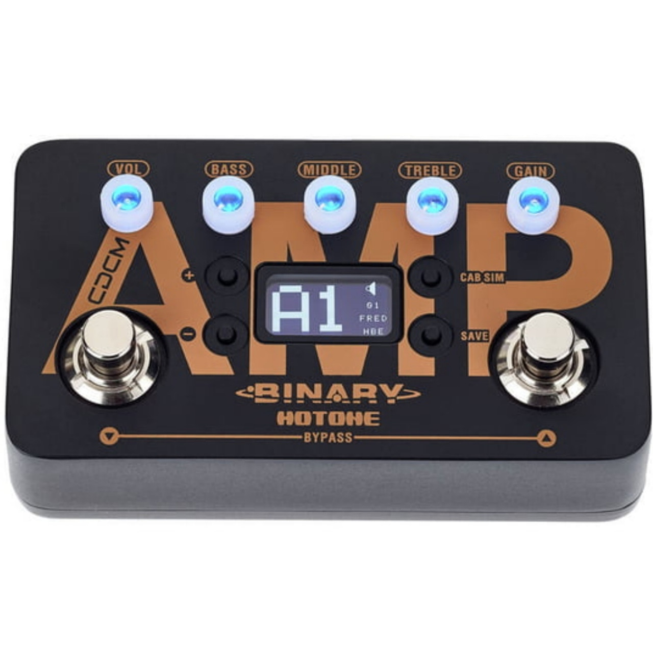 HOTONE BINARY AMP CDMC Simulator Guitar USB FX Pedal