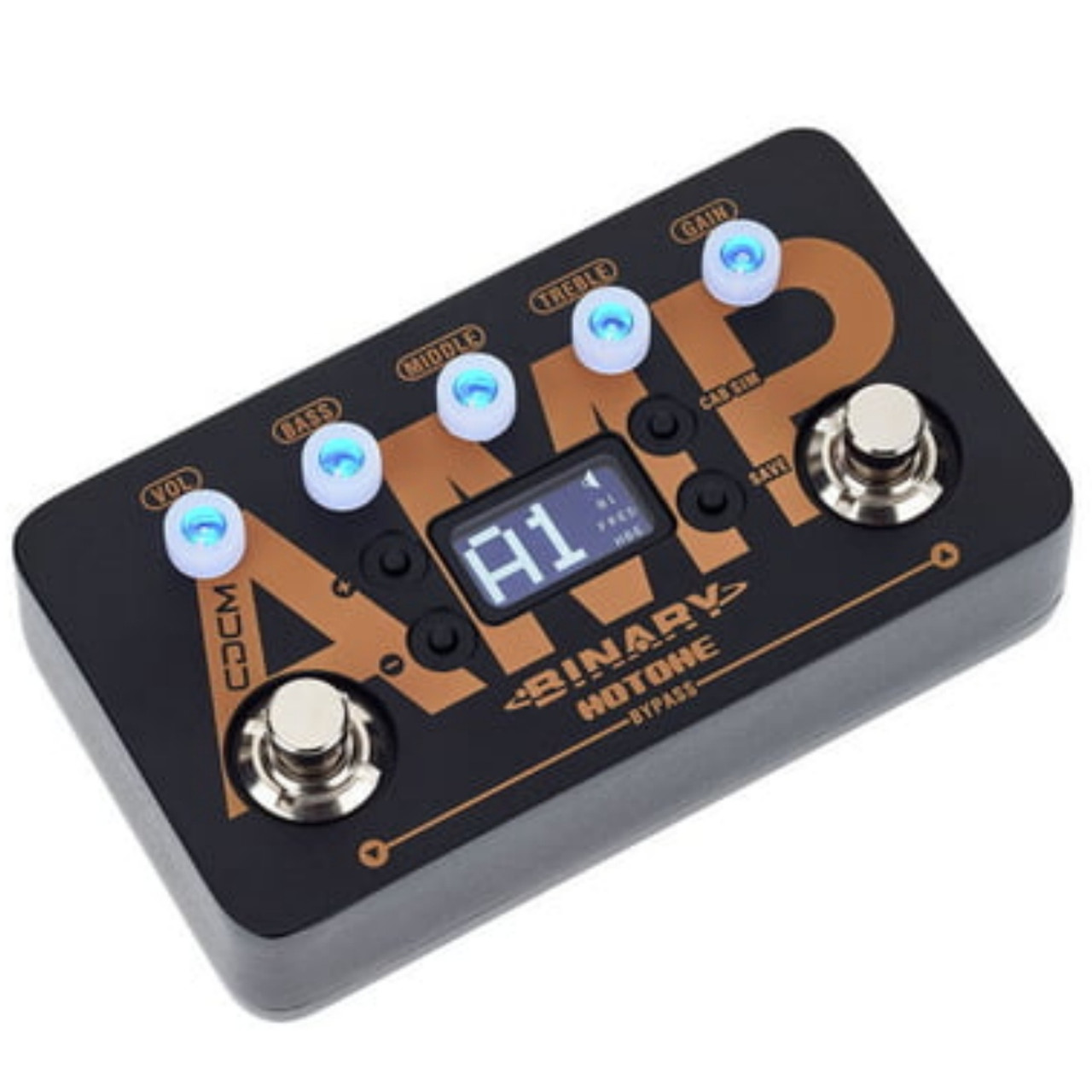 HOTONE BINARY AMP CDMC Simulator Guitar USB FX Pedal - LightingelStore