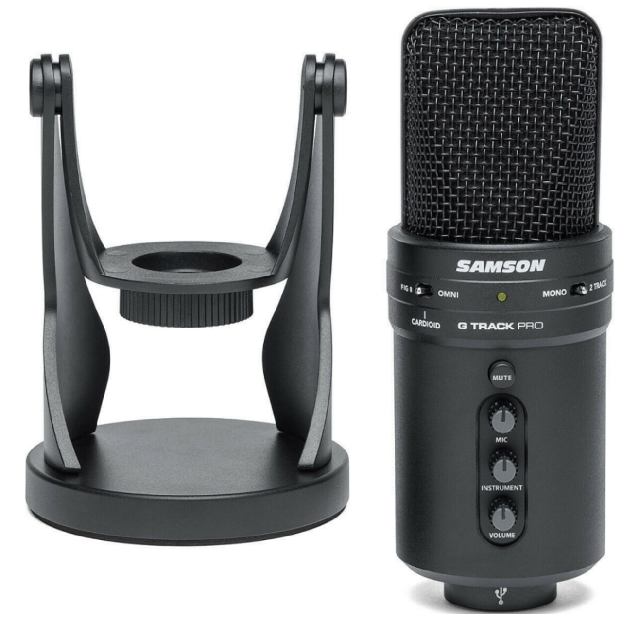 SAMSON G-TRACK PRO Professional USB Microphone with Audio