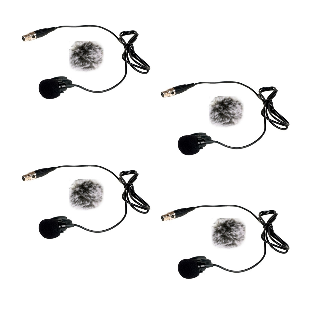 VocoPro FIELD-QUAD-B Wireless Lavalier Mic System - Thumbnail 3