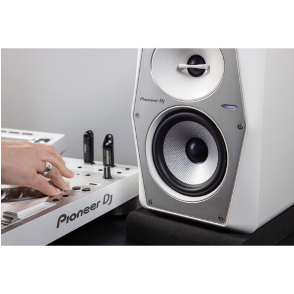 PIONEER DJ VM-50-W White 120w 5.25” Active Studio Monitor Speaker