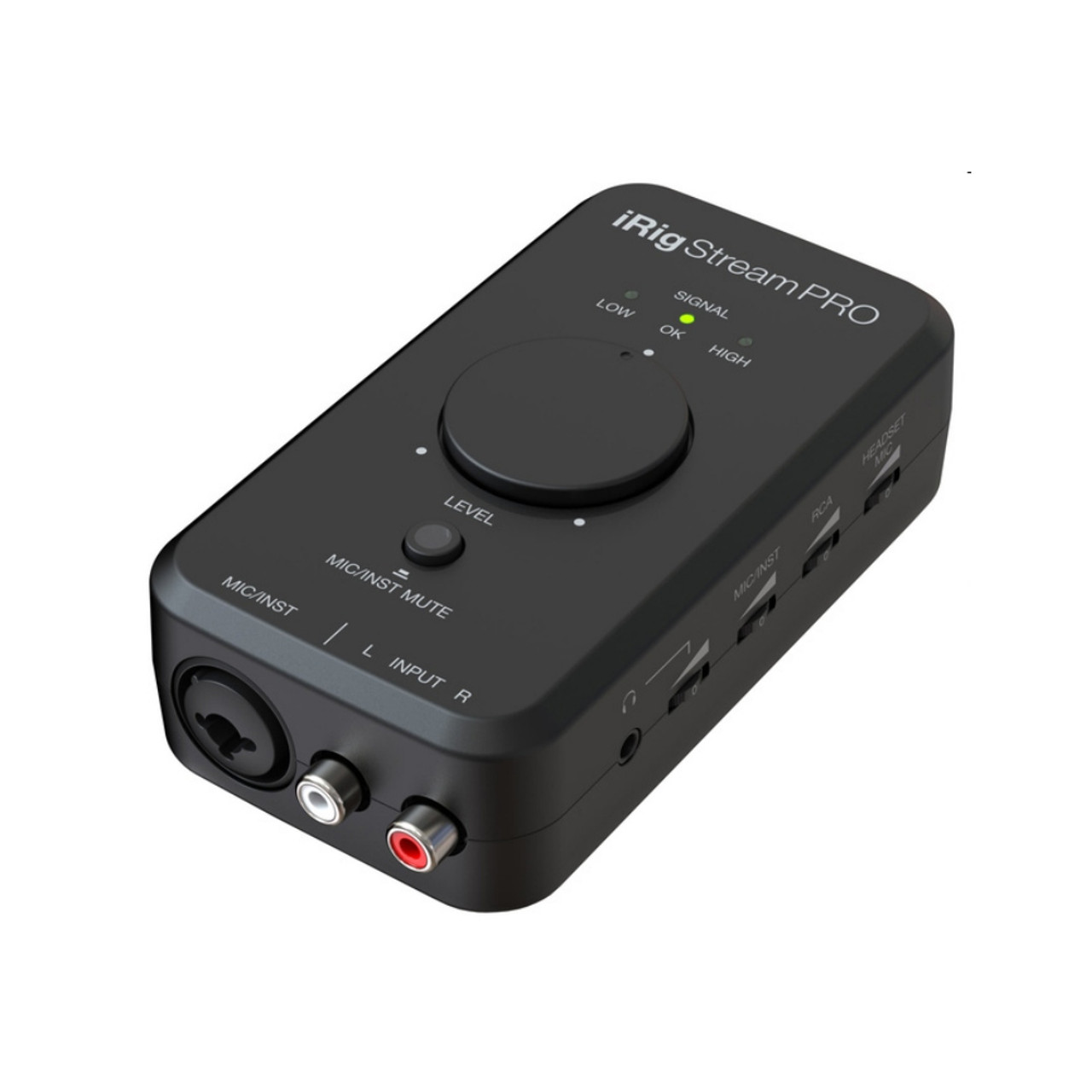 IK Multimedia iRig Stream Pro Streaming Audio Interface w/ In-Line  Multi-Input Mixer