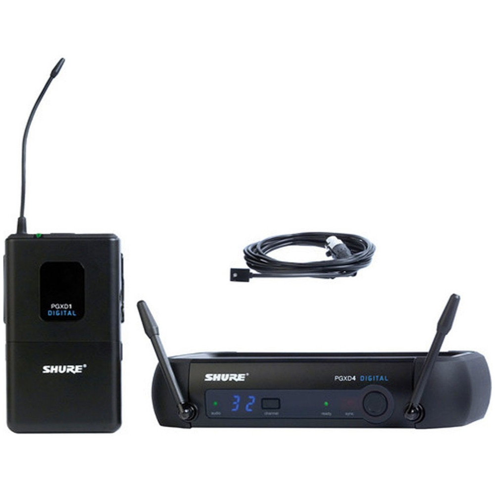 SHURE PGXD14/93 Digital Wireless Lavalier System - LightingelStore