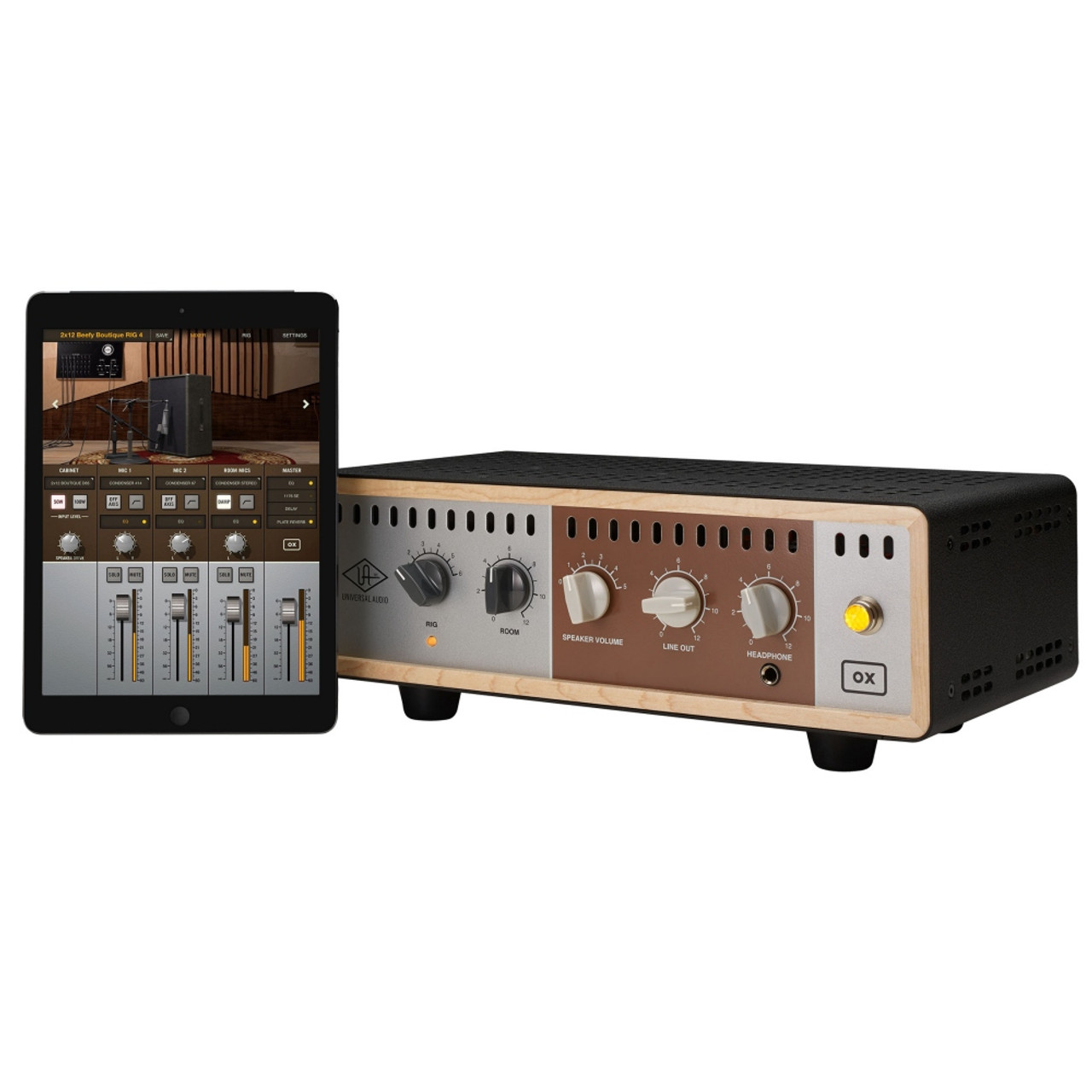 ギター Universal Audio OX UNIVERSAL AUDIO OX GUITAR AMP TOP BOX Professional Live or