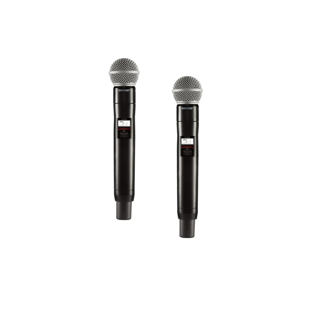 Shure u4d/sm58、動作確認済み。良い品。 SHURE ULXD4D/SM58=-G57 Dual Channel / Dual Mic Rackmount Digital