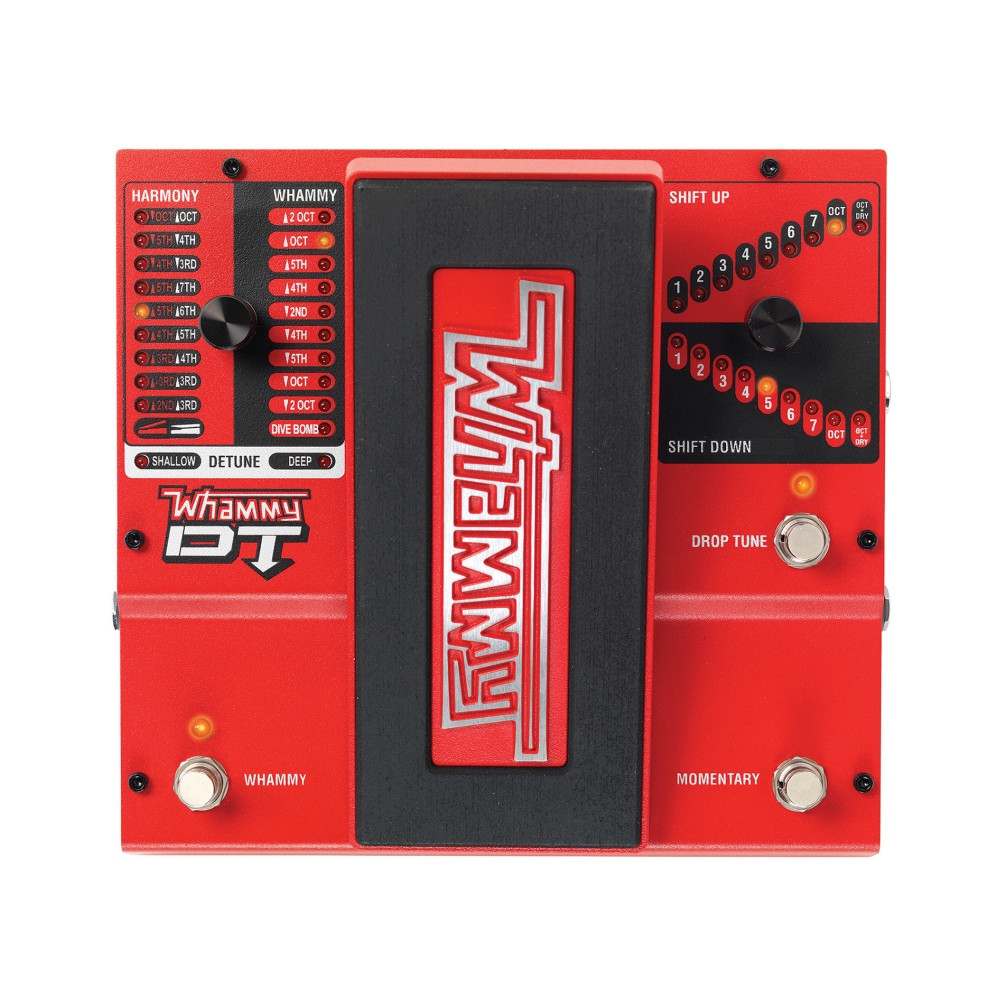 DIGITECH WHAMMY DT Pitch-Shifting / Drop-Tuning MIDI Guitar FX