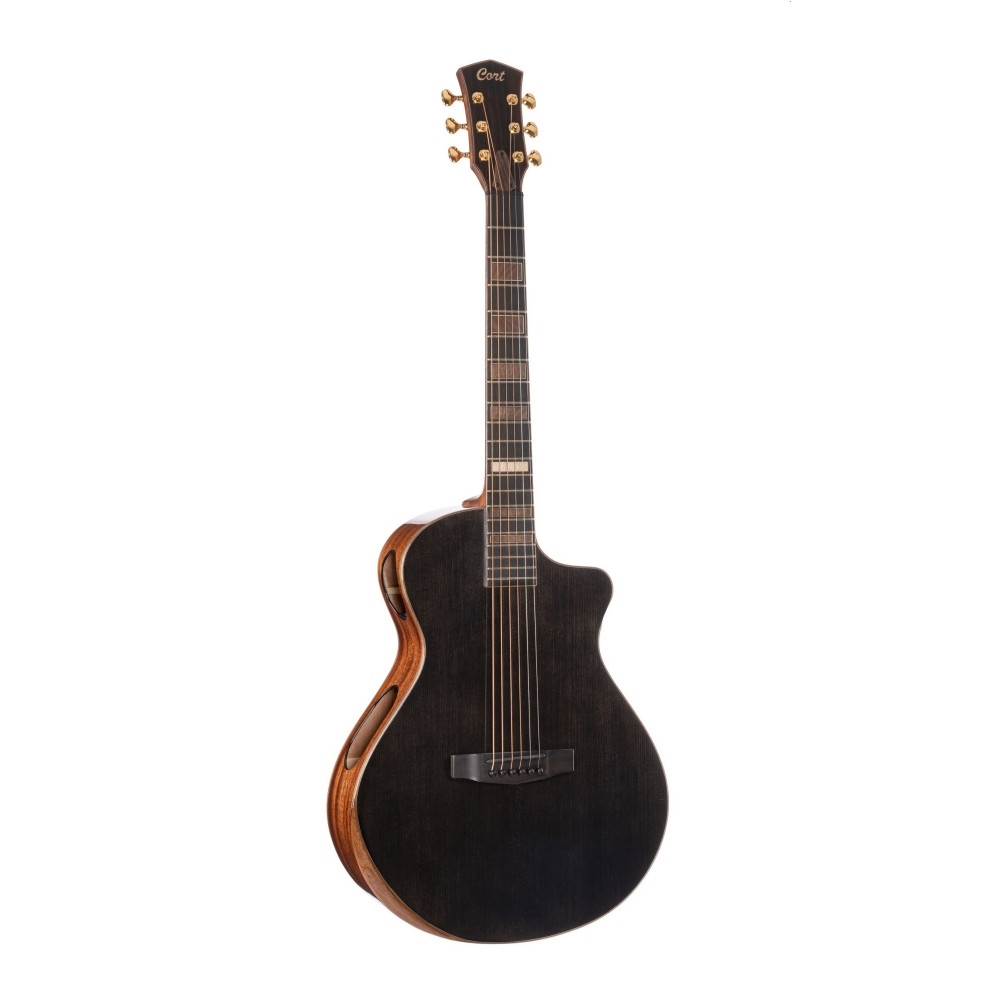 CORT MODERNBLACK Masterpiece Series Dual Side Soundhole Acoustic