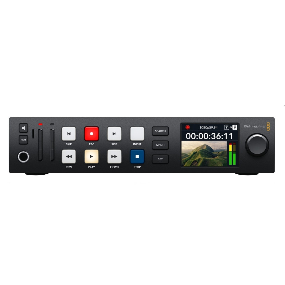 BLACKMAGIC DESIGN HYPERDECK STUDIO HD PLUS Live Streaming Recorder