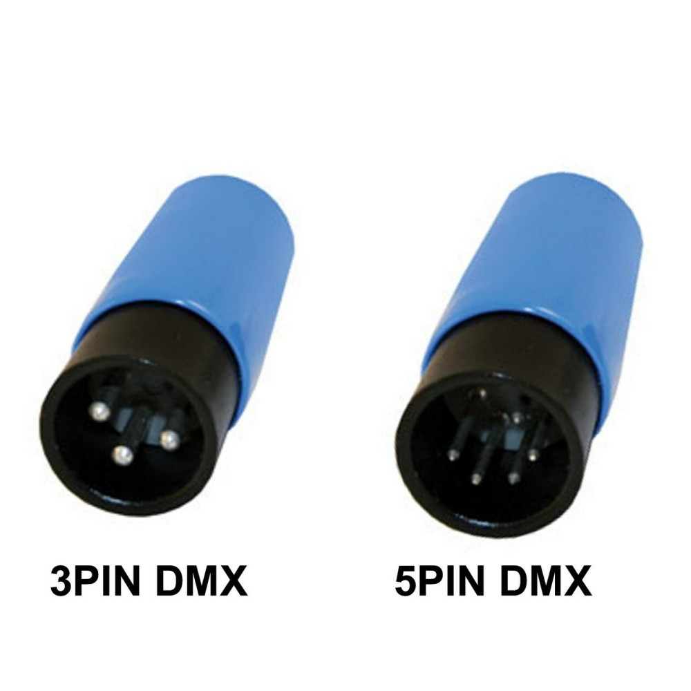 TECHNI-LUX 3 or 5 Pin Male XLR DMX Terminator System Address