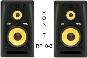 KRK ROKIT RP10-3 Active Studio Monitor Pair KRK ROKIT RP10-3 Active Studio Monitor Pair