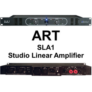 ART SLA1 260w Bridged (1) Rackspace Linear Studio Amplifier ART SLA1 260w Bridged (1) Rackspace Linear Studio Amplifier