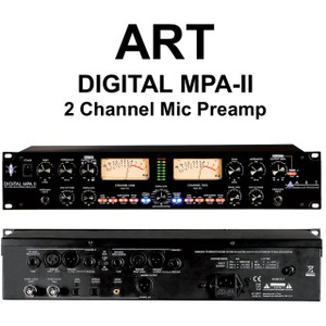 ART Pro Audio Préampli micro numérique MPA numérique 2 canaux