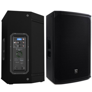 EV EKX15P 3000 Watt Total Active PA Speaker System Pair with DSP & LCD Screen