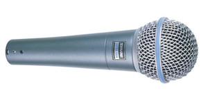 SHURE BETA 58A Supercardioid Dynamic Lead Vocal Mic SHURE BETA 58A Supercardioid Dynamic Lead Vocal Mic