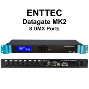 ENTTEC DATAGATE MK2 Multiple Application 8 Port Hardware Interface