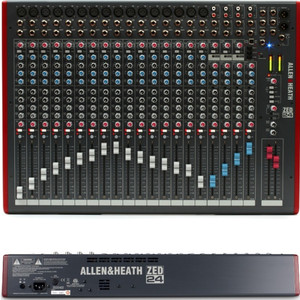 ALLEN & HEATH ZED-24 Desktop Multi-Purpose USB Live Recording Mixer ALLEN & HEATH ZED-24 Desktop Multi-Purpose USB Live Recording Mixer