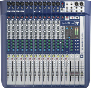 SOUNDCRAFT SIGNATURE 16 Lexicon FX USB Ableton Live 9 Lite Audio Mixer SOUNDCRAFT SIGNATURE 16 Lexicon FX USB Ableton Live 9 Lite Audio Mixer
