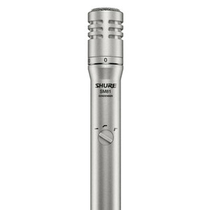 SHURE SM81-LC Ultimate Recording Industry Flat Response Instrument Condenser Mic