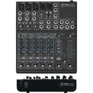 MACKIE 802VLZ4 Ultra Compact 8 Channel Universal Power Audio Mixer MACKIE 802VLZ4 Ultra Compact 8 Channel Universal Power Audio Mixer