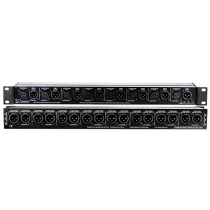 ART S8-3WAY Rackmount 8 Channel Mic Splitter with Transformer-Isolated Outputs ART S8-3WAY Rackmount 8 Channel Mic Splitter with Transformer-Isolated Outputs