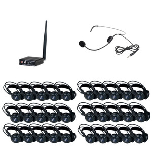 VOCOPRO SILENTSYMPHONY-SEMINAR-TALK 30 Headphone & 1 Headset Wireless Classroom System VOCOPRO SILENTSYMPHONY-SEMINAR-TALK 30 Headphone & 1 Headset Wireless Classroom System