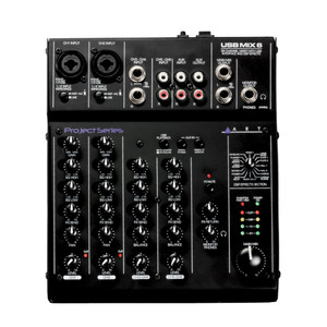 ART USBMIX6 Microphone, Instrument, Line FX Mixer with Computer Podcast Interface ART USBMIX6 Microphone, Instrument, Line FX Mixer with Computer Podcast Interface