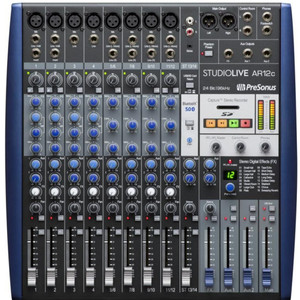 PRESONUS STUDIOLIVE AR12c Hybrid Bluetooth Built-in SD Recorder & Software Audio Mixer PRESONUS STUDIOLIVE AR12c Hybrid Bluetooth Built-in SD Recorder & Software Audio Mixer