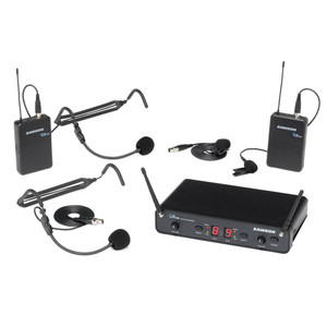 SAMSON CONCERT 288 PRESENTATION Dual Wireless Headset & Lavalier Mic System SAMSON CONCERT 288 PRESENTATION Dual Wireless Headset & Lavalier Mic System