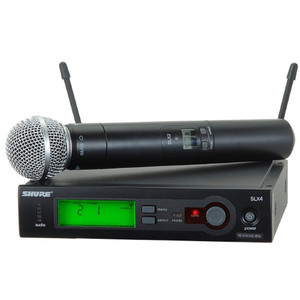 SHURE SLX24/SM58 Handheld Automatic Setup Wireless System SHURE SLX24/SM58 Handheld Automatic Setup Wireless System