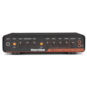 HARTKE TX300 Compact Lightweight 300w Class D Pre-Amp Bass Amplifier HARTKE TX300 Compact Lightweight 300w Class D Pre-Amp Bass Amplifier