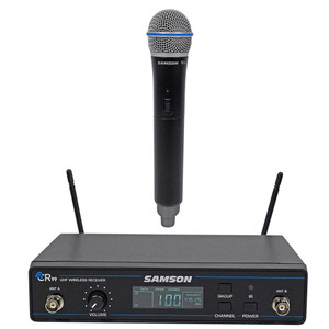 SAMSON CONCERT 99 SWC99HQ8 Handheld Wireless Mic System SAMSON CONCERT 99 SWC99HQ8 Handheld Wireless Mic System