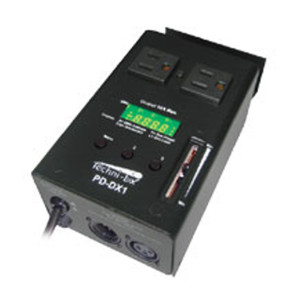 TECHNI-LUX DX1 Single Channel Dual Input 10a DMX Dimmer TECHNI-LUX DX1 Single Channel Dual Input 10a DMX Dimmer
