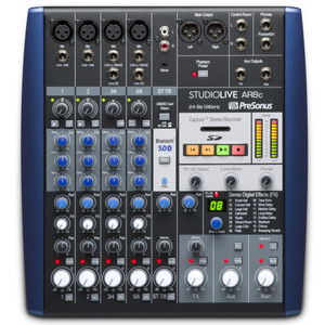 PRESONUS STUDIOLIVE AR8C Portable Audio Interface & SD Recording Mixer with Software PRESONUS STUDIOLIVE AR8C Portable Audio Interface & SD Recording Mixer with Software