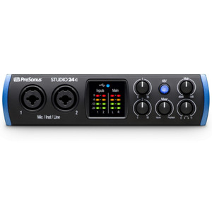 PRESONUS STUDIO 24c USB/MIDI Audio Interface with Studio Magic Software PRESONUS STUDIO 24c USB/MIDI Audio Interface with Studio Magic Software