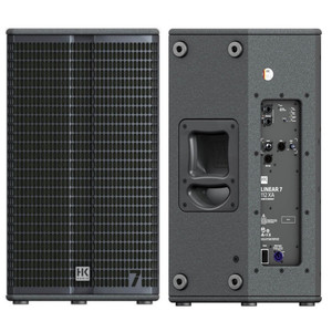 HK AUDIO LINEAR 7 112 XA 4000W Total Active PA System Speaker Pair HK AUDIO LINEAR 7 112 XA 4000W Total Active PA System Speaker Pair