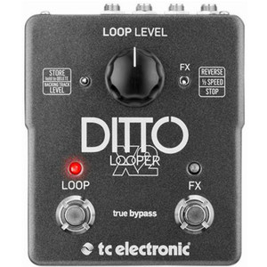 TC ELECTRONIC DITTO LOOPER X2 Guitar USB Interface Looping Pedal with FX TC ELECTRONIC DITTO LOOPER X2 Guitar USB Interface Looping Pedal with FX