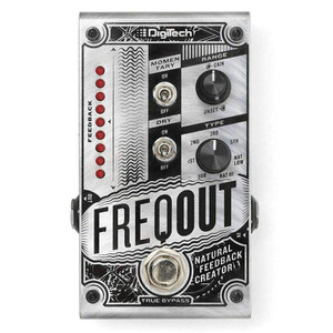 DIGITECH FREQOUT Natural Feedback Creator Guitar FX Pedal DIGITECH FREQOUT Natural Feedback Creator Guitar FX Pedal